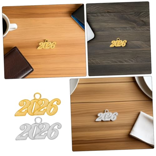 Hohopeti 50 Stück Teiliges Abschlussjahr Quastenanhänger Charms für DIY Schmuck Halsketten Armbänder Ohrringe Abschlussdekorationen Langlebig Glänzend von Hohopeti