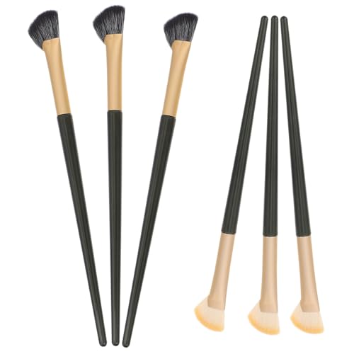 Hohopeti 6 Stück Teiliges Augen make up pinsel Langlebige Kompakte Eyeliner Concealer pinsel Vielseitig Einsetzbar als Augenbrauen Lidschattenpinsel für Frauen und Mädchen Einfach zu von Hohopeti