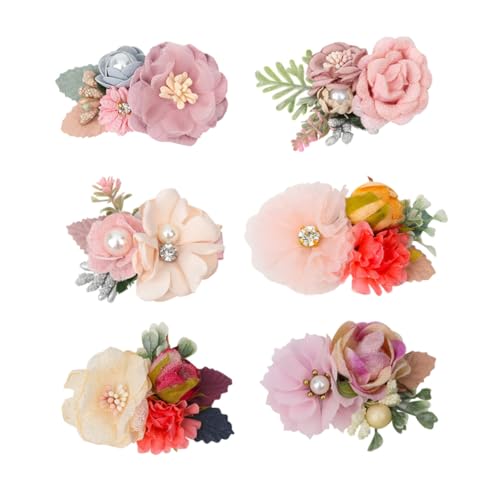 Hohopeti 6 Stück Teiliges Flower Hair Clips Natürliche Simulation Zarte Blüten Vielseitige Haarklammern für Damen für Hochzeit Party Alltag Verschiedene Pastellfarben Modischer Haarschmuck Hohopeti 6 Stück Teiliges Flower Hair Clips Natürliche Simulation Zarte Blüten Vielseitige Haarklammern für Damen für Hochzeit Party Alltag Verschiedene Pastellfarben Modischer Haarschmuck von Hohopeti
