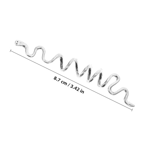 Hohopeti 6 Stück Teiliges Spiralförmige Dreadlock Haarschmuck für Frauen und Mädchen Langlebige Flecht charms aus Stilvolle Haarmanschetten für Zöpfe und Locken Einfach zu Verwenden und von Hohopeti