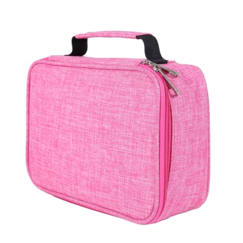 Hohopeti Federmäppchen Für Mädchen Jungen Und Erwachsene Universelles Federmäppchen Mit 72 Löchern Skizze Leicht Kompakt Canvas-Tasche Für Schulabschluss Geburtstag Schulanfang Rosy Hohopeti Federmäppchen Für Mädchen Jungen Und Erwachsene Universelles Federmäppchen Mit 72 Löchern Skizze Leicht Kompakt Canvas-Tasche Für Schulabschluss Geburtstag Schulanfang Rosy von Hohopeti