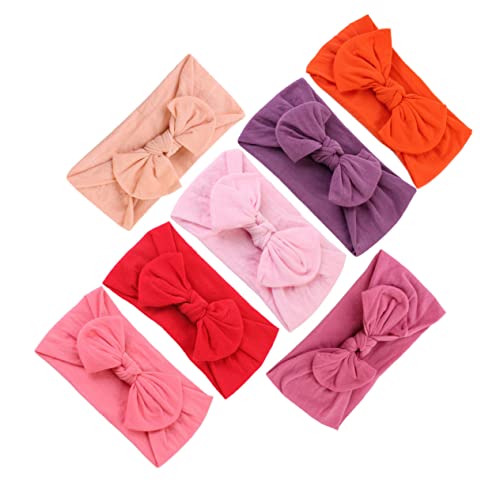 Hohopeti 7stücke Elastische Stirnbänder Bowknot Haarbands Langlebige Täglichen Kopfbedeckungen Party Kopfschmuck Für Junge Mädchen Infant Decor von Hohopeti