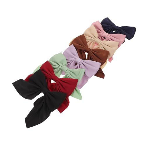 Hohopeti 8 Stück Japanische Haar Accessoires Kinderschleifen Haarspangen Damenschleifen Für Kleine Mädchen Schleife Für Haare Damen Und Mädchenschleifen Für Haare Krokodilklemmen von Hohopeti