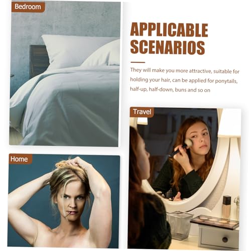 Hohopeti 8 Stück Teiliges Tie dye Haarring mit Farbverlauf Weiche Flanellartige Haargummis Modische Pferdeschwanzhalter für Damen Schonend zu Haaren Geeignet für Alltag Zufällige Farbe von Hohopeti