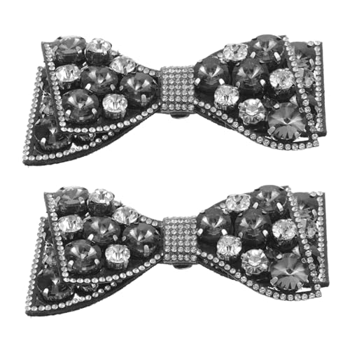 Hohopeti Abnehmbare Schleifen schuhclips mit Strasssteinen Elegante Schuhdekoration für Damen High Heels Modischer Schmuck für Hochzeit Brautparty und Festliche Anlässe Hohopeti Abnehmbare Schleifen schuhclips mit Strasssteinen Elegante Schuhdekoration für Damen High Heels Modischer Schmuck für Hochzeit Brautparty und Festliche Anlässe von Hohopeti