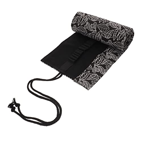 Hohopeti Roll-up Bleistift Organizer Strapazierfähigem Canvas Für Zeichnungen Und Malen Große Kapazität Mit Fächern Für Künstler Und Schüler von Hohopeti