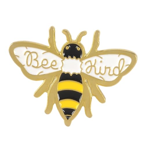 Hohopeti Bunte Bienenbrosche aus Emaille Modische Tier anstecknadel aus Legiertem Nickelfreiem Material Leichtes Kleines Design Vielseitiges Kleidungszubehör für Damen Geschenk zu von Hohopeti