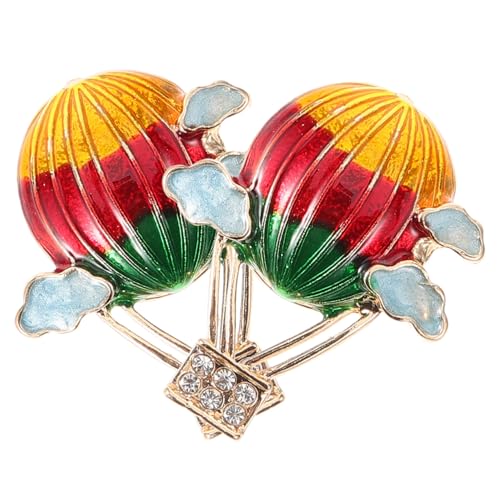 Hohopeti Bunte Heißluftballon Ohrstecker Damen Cartoon Design mit Funkelnden Strasssteinen Zinklegierung Modische Tropfenform Valentinstag für Mädchen und Frauen Hohopeti Bunte Heißluftballon Ohrstecker Damen Cartoon Design mit Funkelnden Strasssteinen Zinklegierung Modische Tropfenform Valentinstag für Mädchen und Frauen von Hohopeti