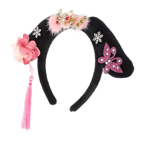 Hohopeti Chic Chinesischer Quasten Haarreif Damen Haarschmuck Dekoratives Haarband Elegant Vielseitig für Party Alltag Haarklammer Langlebig Bequem Hohopeti Chic Chinesischer Quasten Haarreif Damen Haarschmuck Dekoratives Haarband Elegant Vielseitig für Party Alltag Haarklammer Langlebig Bequem von Hohopeti