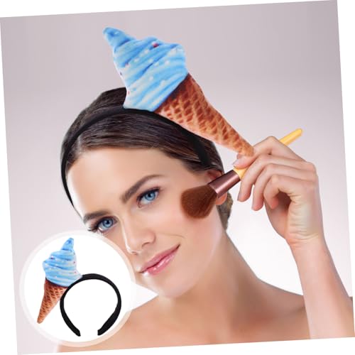 Hohopeti Eiscreme Stirnband Damen Haarband Waschgesicht Stirnband Süßes Kopfband für Make Up Styling Komfortables Langlebiges Haarschmuck Accessoire Vielseitig Verwendbar Blau Hohopeti Eiscreme Stirnband Damen Haarband Waschgesicht Stirnband Süßes Kopfband für Make Up Styling Komfortables Langlebiges Haarschmuck Accessoire Vielseitig Verwendbar Blau von Hohopeti