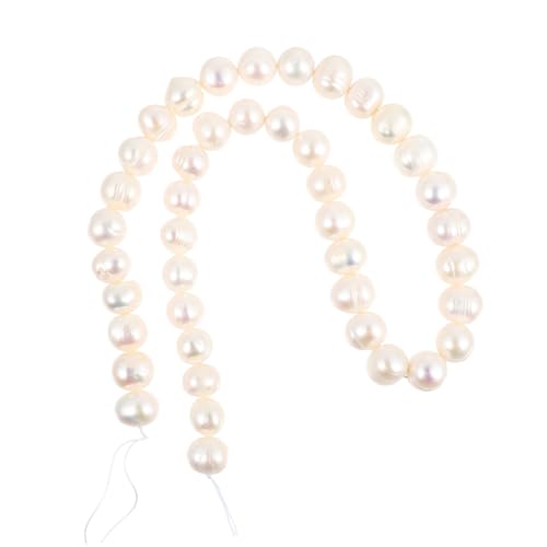 Hohopeti Elegante Natürliche Süßwasserperlen Halskette Damen Modischer Perlenschmuck Stilvoller Anhänger Geschenk für Frauen und Liebhaber von Hohopeti