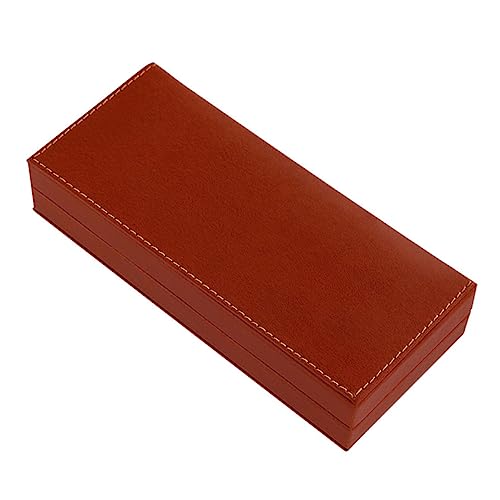Hohopeti Leichte Stiftebox Aus Pu-Leder Multifunktionales Schreibwarenetui Elegante Dekorative Geschenkbox von Hohopeti