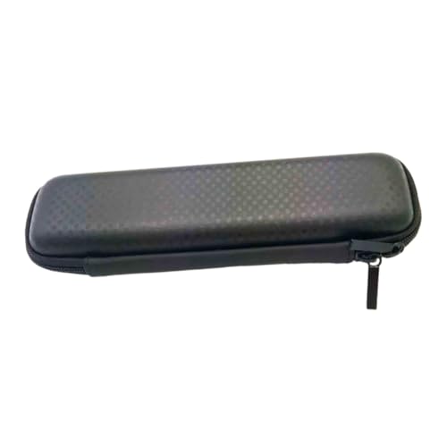 Hohopeti Eva Federmäppchen mit Doppeltem Reißverschluss Schützendes Leichtes Stifteetui für Apple Pencil Ladekabel und Bürobedarf Tragbares Schwarzes Multifunktions Mäppchen für Schule und von Hohopeti