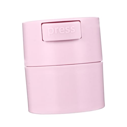 Hohopeti Eyelash Glue Aufbewahrungsbox Wasserdichter Vorratsbehälter Wimpernkleber Organizer mit Großer Kapazität für Wimpernverlängerung Salon und Zuhause Kompakt Leicht Rosa von Hohopeti