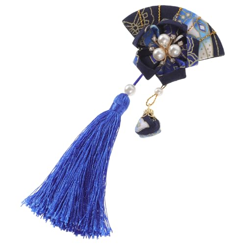 Hohopeti Fächer Haarspange mit Quaste Japanische Traditionelle Haarklammer für Frauen für Festivals Hochzeiten und Cosplay Anlässe Handgefertigter Haarschmuck für Kimonos und Besondere Hohopeti Fächer Haarspange mit Quaste Japanische Traditionelle Haarklammer für Frauen für Festivals Hochzeiten und Cosplay Anlässe Handgefertigter Haarschmuck für Kimonos und Besondere von Hohopeti