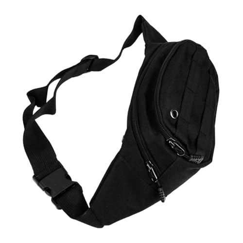 Hohopeti Große Bauchtasche Herren Damen Oxford Verstellbar Multifunktionale Hüfttasche für Outdoor Sport Wandern Joggen Fitnessstudio von Hohopeti