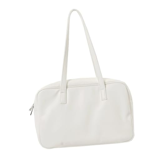 Hohopeti Große Kapazität PU Armpit Sling Tasche Damen Schultertasche Leicht mit Reißverschluss Alltag Urlaub Shopping von Hohopeti