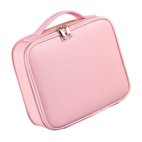 Hohopeti Großer Kosmetikkoffer mit Verstellbaren Fächern Stoßfest Leichter Make up Organizer für Reisen Business und Outdoor Handliches Beautycase mit Flexiblem Innenraum von Hohopeti