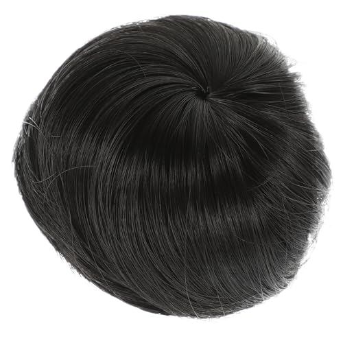 Hohopeti Haarteil Dutt aus Hitzebeständigem Faser material Synthetischer Haarknoten für Damen Natürlich Schwarzer Haarschmuck Kreatives Haar accessoire Einfach Anzubringen Voluminöser Hohopeti Haarteil Dutt aus Hitzebeständigem Faser material Synthetischer Haarknoten für Damen Natürlich Schwarzer Haarschmuck Kreatives Haar accessoire Einfach Anzubringen Voluminöser von Hohopeti