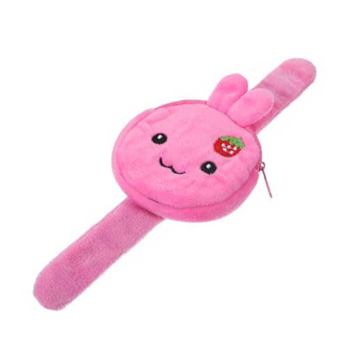 Hohopeti Hasen Slap Armband für Weiches Partyspielzeug Münzgeldbörse Vielseitiges Armband für Kindergeburtstage Einfach Befestigen Mitgebsel von Hohopeti