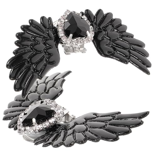 Hohopeti Herzförmige Strass Schuhclips Dekorative Schuhschnallen mit Engelsflügel design Metalllegierung und Stoff Abnehmbare Schuhschmuck Clips für Damen Party Hochzeit Alltag Hohopeti Herzförmige Strass Schuhclips Dekorative Schuhschnallen mit Engelsflügel design Metalllegierung und Stoff Abnehmbare Schuhschmuck Clips für Damen Party Hochzeit Alltag von Hohopeti