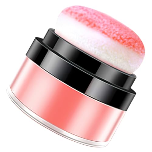 Hohopeti Kissen make up mit Applikator Feines Puder für Natürliche Frische Tragbar und Einfach Anzuwenden Rosiger Teint Geeignet für Gesicht und Wangen Geschenk für Damen von Hohopeti