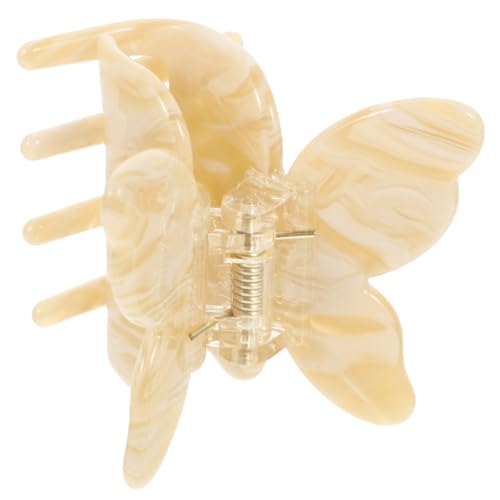 Hohopeti Kleine Haarklammer für Dickes Haar Französischer Stil Rutschfeste Haarspange für Damen zum Waschen Schminken Täglicher und Partygebrauch Leichter Stabiler Grip Elegantes Design Hohopeti Kleine Haarklammer für Dickes Haar Französischer Stil Rutschfeste Haarspange für Damen zum Waschen Schminken Täglicher und Partygebrauch Leichter Stabiler Grip Elegantes Design von Hohopeti