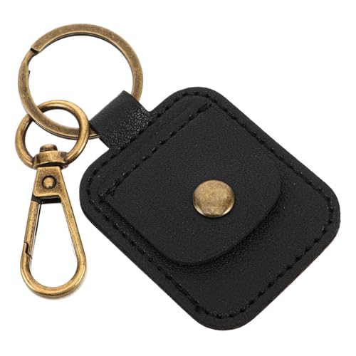 Hohopeti Mini Münzgeldbörse mit Schlüsselanhänger PU Geldbeutel mit Münzfach Schlüsselmäppchen für Damen Tragbares Täschchen zur Aufbewahrung von Münzen Karten und Schlüssel Schwarz Hohopeti Mini Münzgeldbörse mit Schlüsselanhänger PU Geldbeutel mit Münzfach Schlüsselmäppchen für Damen Tragbares Täschchen zur Aufbewahrung von Münzen Karten und Schlüssel Schwarz von Hohopeti