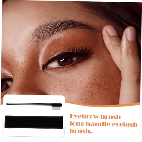 Hohopeti Multifunktionaler Augenbrauen und Wimpernkamm Makeup Tool für Präzises Formen und Trennen Wiederverwendbar Leicht Tragbar Geeignet für Damen und Herren Tägliche Pflege von Hohopeti