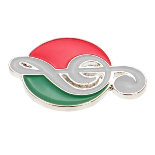 Hohopeti Musiknoten Brosche aus Legierung Kreative Anstecknadel mit Musikalischem Langlebige Pin für Kleidung Rucksäcke und Accessoires Modisches Zubehör für Alltag und Besondere Anlässe von Hohopeti