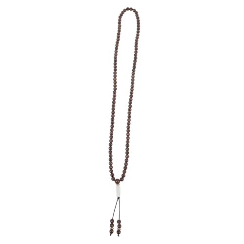 Hohopeti Perlen Sandelholz Gebetsarmband Unisex Holzperlen Armband Spirituelles Wickelarmband für Männer und Frauen Handgefertigtes Buddhistisches Schmuckstück Passendes Geschenk von Hohopeti
