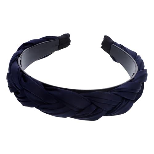 Hohopeti Retro Haarreifen Damen Breites Stoff stirnband mit Zopf design Geflochtenes Bequemes Haaraccessoire für Alltag Party Familienfeiern Hält Haare Sicher bei Trockenem und Nassem Haar Hohopeti Retro Haarreifen Damen Breites Stoff stirnband mit Zopf design Geflochtenes Bequemes Haaraccessoire für Alltag Party Familienfeiern Hält Haare Sicher bei Trockenem und Nassem Haar von Hohopeti