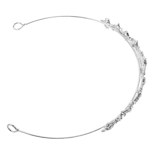 Hohopeti Rhinestone Braut Haarreif mit Funkelnden Kristallen Luxuriöse Hochzeit Tiara Leichter Kopfschmuck für Braut Eleganter Strahlen-Glanz Vielseitig Kombinierbar für Moderne und von Hohopeti