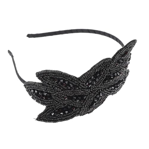 Hohopeti Rhinestone Haarband Vintage Stil Boho Haarschmuck mit Strass Leichtes Stirnband für Damen und Mädchen Elegantes Accessoire für Hochzeit Party und Festival von Hohopeti