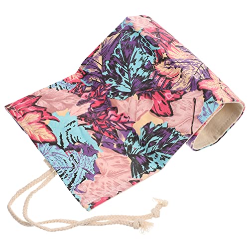 Hohopeti Rollbares Federmäppchen Aus Segeltuch Federtasche Stifte-Organizer Für Kunststudenten Rollbares Federmäppchen Mit Mehreren Taschen von Hohopeti