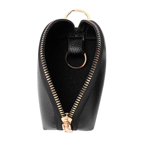 Hohopeti Schlüsseltasche aus Weichem Pu Leder Kompakter Autoschlüssel Organizer mit Sicherem Verschluss Multifunktionale Geldbörse für Schlüssel und Kleingeld Praktische Schutzhülle für von Hohopeti