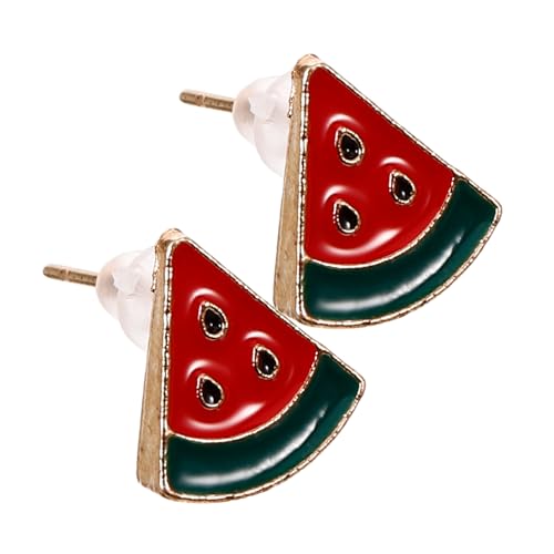 Hohopeti Sommerliche Ohrstecker Damen Früchte Design Leicht Modischer Schmuck Tropfenförmige Ohrhänger Stilvoll Für Mädchen Alltag von Hohopeti