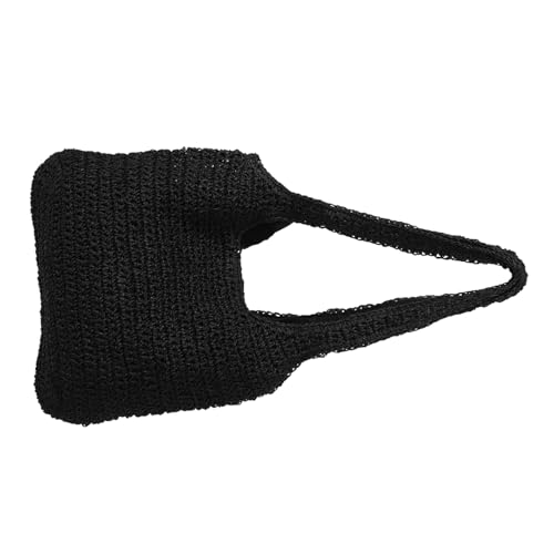 Hohopeti Strandtaschen Geldbörsen Gewebte Einkaufstasche Süße Sommer Einkaufstasche Sommer Strandtasche Picknick Strandtasche Strandtaschen Strand Picknick Tasche von Hohopeti