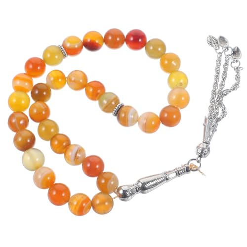 Hohopeti Tigerauge Armband Perlen Herren Damen Beaded Bracelet Modisch Robust Alltag Schmuck von Hohopeti