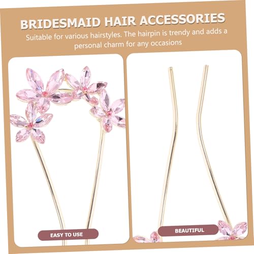 Hohopeti U förmige Haarnadel mit Funkelnden Strasssteinen Metallische Haarnadel für Damen und Bräute Eleganter Haarschmuck für Hochzeit Festliche Frisuren Vielseitig und Langlebig Hohopeti U förmige Haarnadel mit Funkelnden Strasssteinen Metallische Haarnadel für Damen und Bräute Eleganter Haarschmuck für Hochzeit Festliche Frisuren Vielseitig und Langlebig von Hohopeti