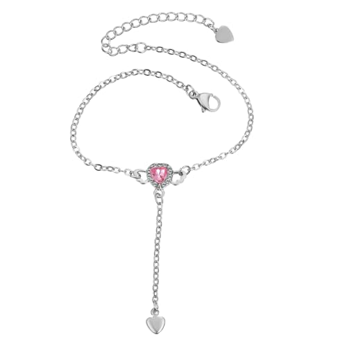 Hohopeti Verstellbares Link Armband Damen Dünne Kette Modisch Einstellbar Schmuck Handgelenk von Hohopeti