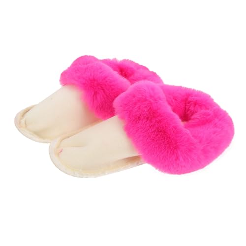 Hohopeti Warme Abnehmbare Plüsch-innensohlen für Damen und Herren Weiche Isolierende Schuh-einlagen für Clogs Hausschuhe und Schneestiefel Waschbare Thermische Futtergröße für Winterkomfort von Hohopeti