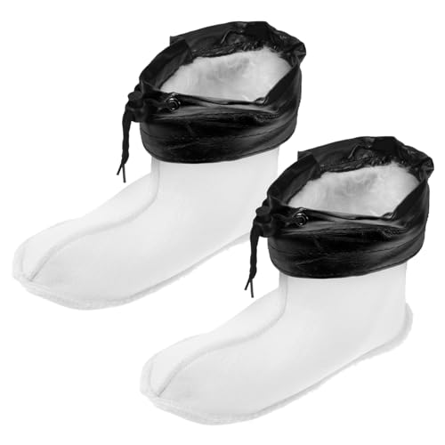 Hohopeti Warme Atmungsaktive Regenstiefel-einlegesohlen mit Dickem Futter Strapazierfähige Bequeme Innenausstattung für Herren und Damen für Kalte Winter und Gummistiefel von Hohopeti