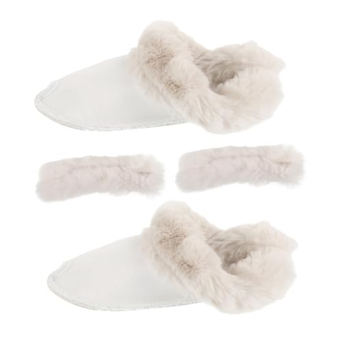 Hohopeti Winter Schuh einlegesohlen Abnehmbar Plüsch Futter Clogs futter Warme Waschbare Dicke Langhaarige Innensocken für Damen Herren Vielseitig Passend Langlebig und Isolierend von Hohopeti