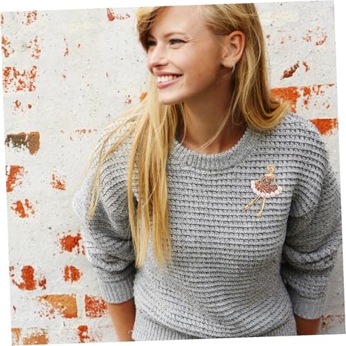 Hohopeti Zinklegierung Strass Brosche Ballettmädchen Anstecknadel Kreative Kostüm Requisite Modisches Accessoire Für Kleidung Taschen Schals Hüte Elegantes Design Funkelnde Zufällige Farbe Hohopeti Zinklegierung Strass Brosche Ballettmädchen Anstecknadel Kreative Kostüm Requisite Modisches Accessoire Für Kleidung Taschen Schals Hüte Elegantes Design Funkelnde Zufällige Farbe von Hohopeti