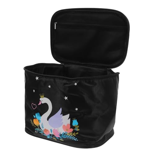 Hohopeti wasserdichte Große Faltbare Handgepäck Kulturtasche mit Zwei Wege reißverschluss Stehend Robust Verarbeitet als Reise waschtasche für Damen und Kosmetikorganizer von Hohopeti