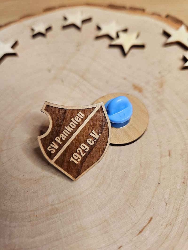 Sportverein I Jubiläum Vereinslogo Firmenlogo Mitgliederehrung Mitarbeiter Auszeichnung Pin Anstecker | Holzaccessoires Sportverein I Jubiläum Vereinslogo Firmenlogo Mitgliederehrung Mitarbeiter Auszeichnung Pin Anstecker | Holzaccessoires von Hoizgraffe