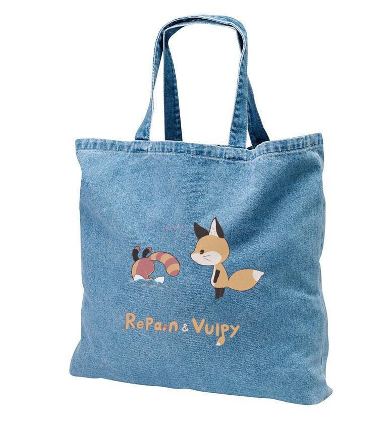 Süße Tier Charakter Schwere Baumwolle, Jeans Tasche Repan Und Vulpy Süße Tier Charakter Schwere Baumwolle, Jeans Tasche Repan Und Vulpy von HojinART