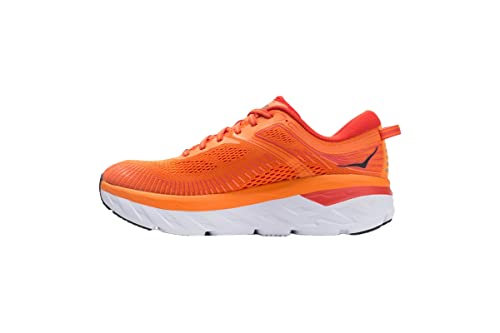 HOKA Herren Bondi 7, Orange (PersimmonOrange/Fiesta POFS), 48 EU von Hoka One One