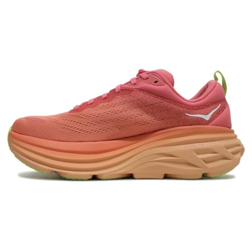 Hoka One One Damen Bondi 8 Textile Coral Papaya Trainer 39 1/3 EU von Hoka One One